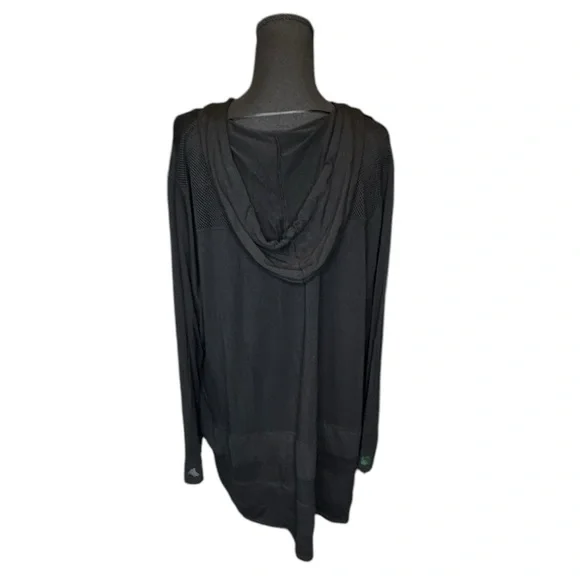 Cable and Gauge Women’s Hooded Mesh Long Sleeve Shirt Size 2X Swimsuit Cover B50 - Picture 4 of 10